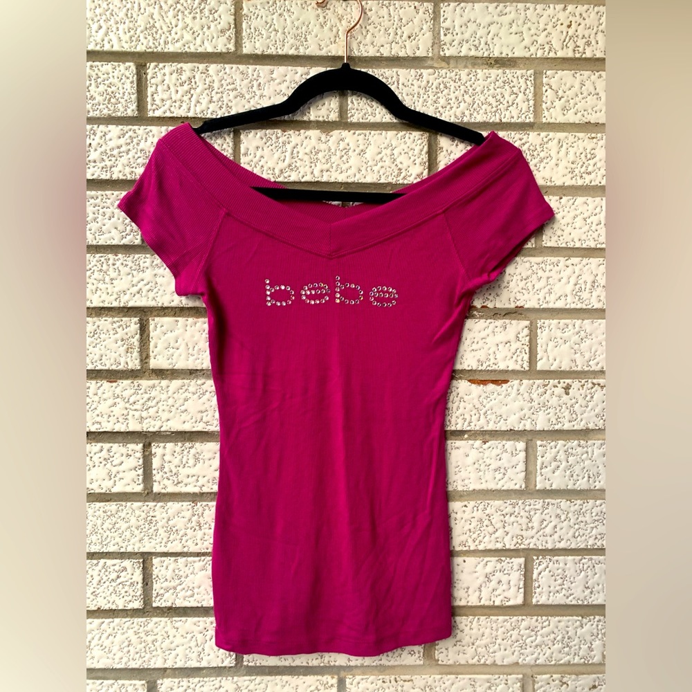 bebe Hot Pink Top